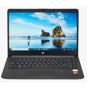 HP - 14" Laptop - AMD Athlon -4GB Memory - 128GB SSD Jet Black 14-dk1013dx 💻👩‍💻
